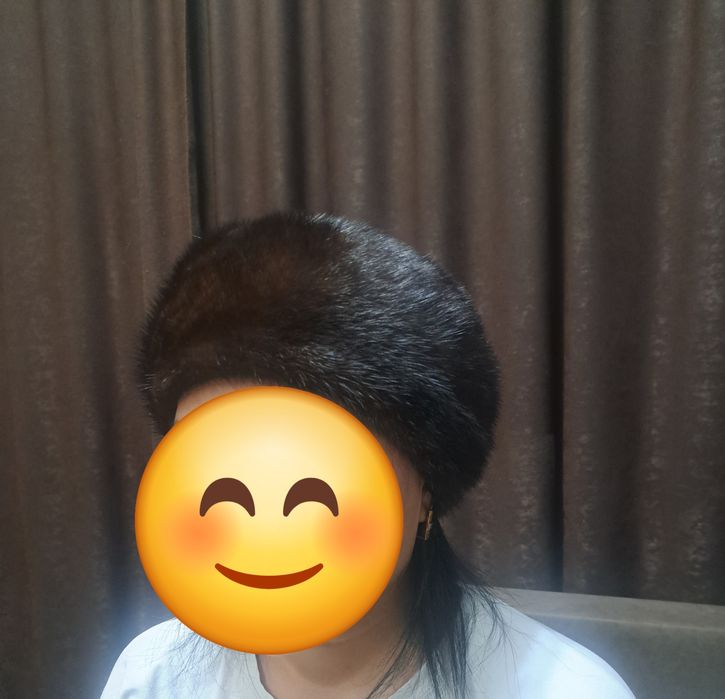 Женская норковая шапка