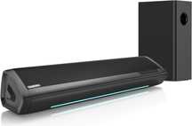 Soundbar 2.1 cu Subwoofer 80W, 17 Inch. Bluetooth/Optic/AUX