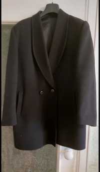 класичесский кашемировые черный пиджак