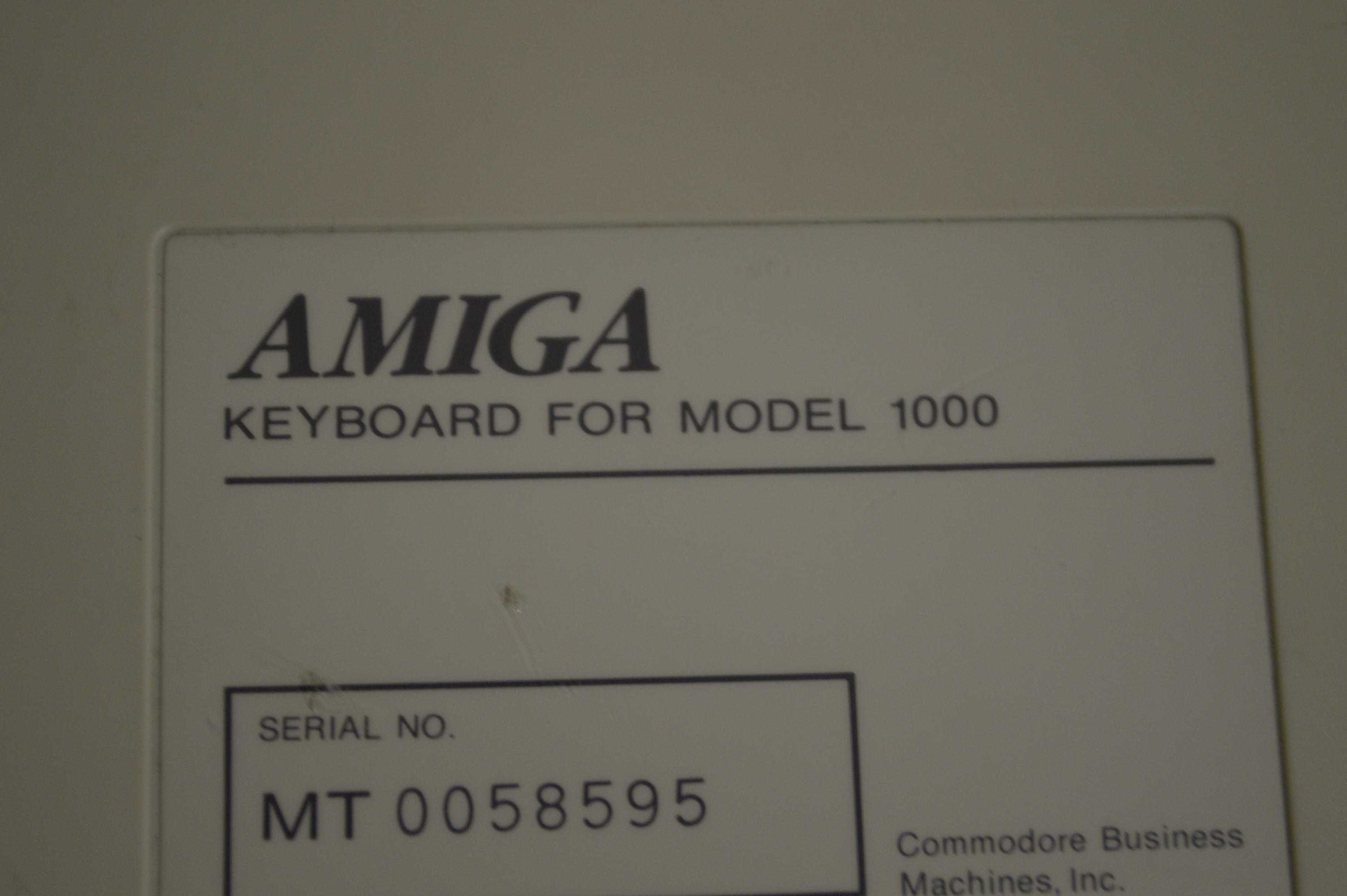 Клавиатура Commodore Amiga 1000