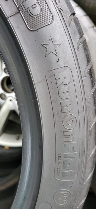 2 anvelope 225 45 18 goodyear runflat Bmw 6 mm