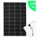Panou solar NOU fotovoltaic 120 W rulota autorulota casa