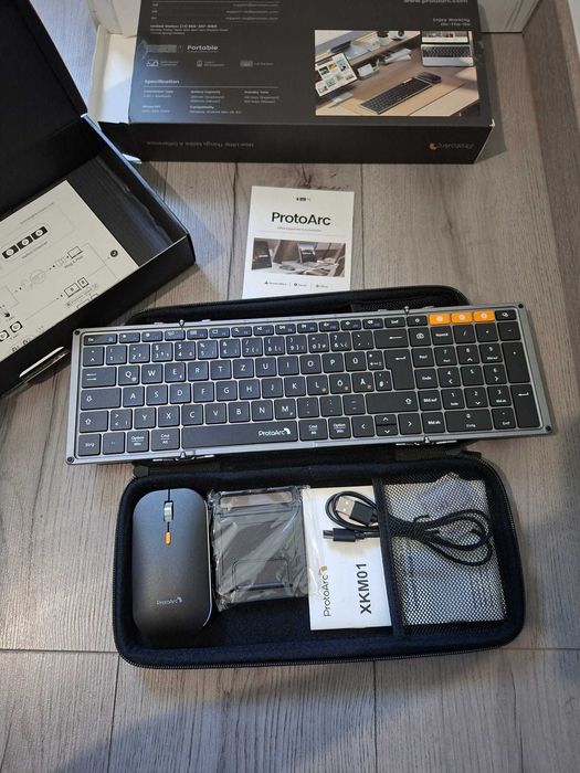 Tastatura/Mouse ProtoArc XKM01 & Empire Gaming, Tecurs & Joyaccess
