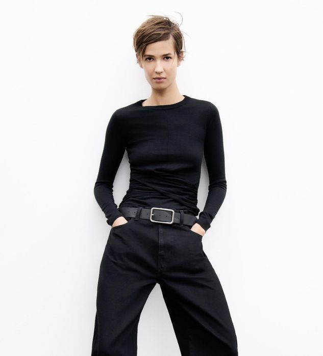 Кофта Zara с шелком в составе