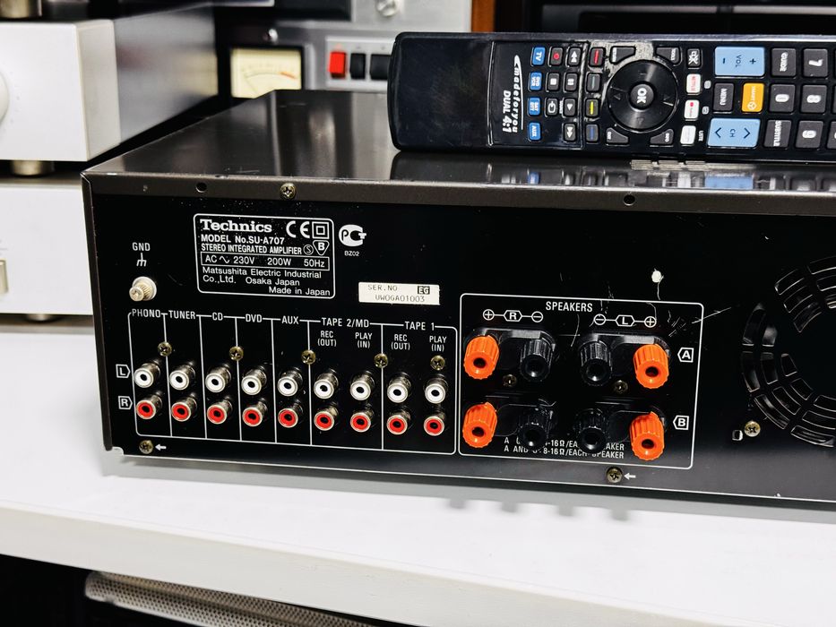 Amplificator TECHNICS SU-A707,VGCA,MOSclassAA,0.03%,JAPAN,sunet fidel
