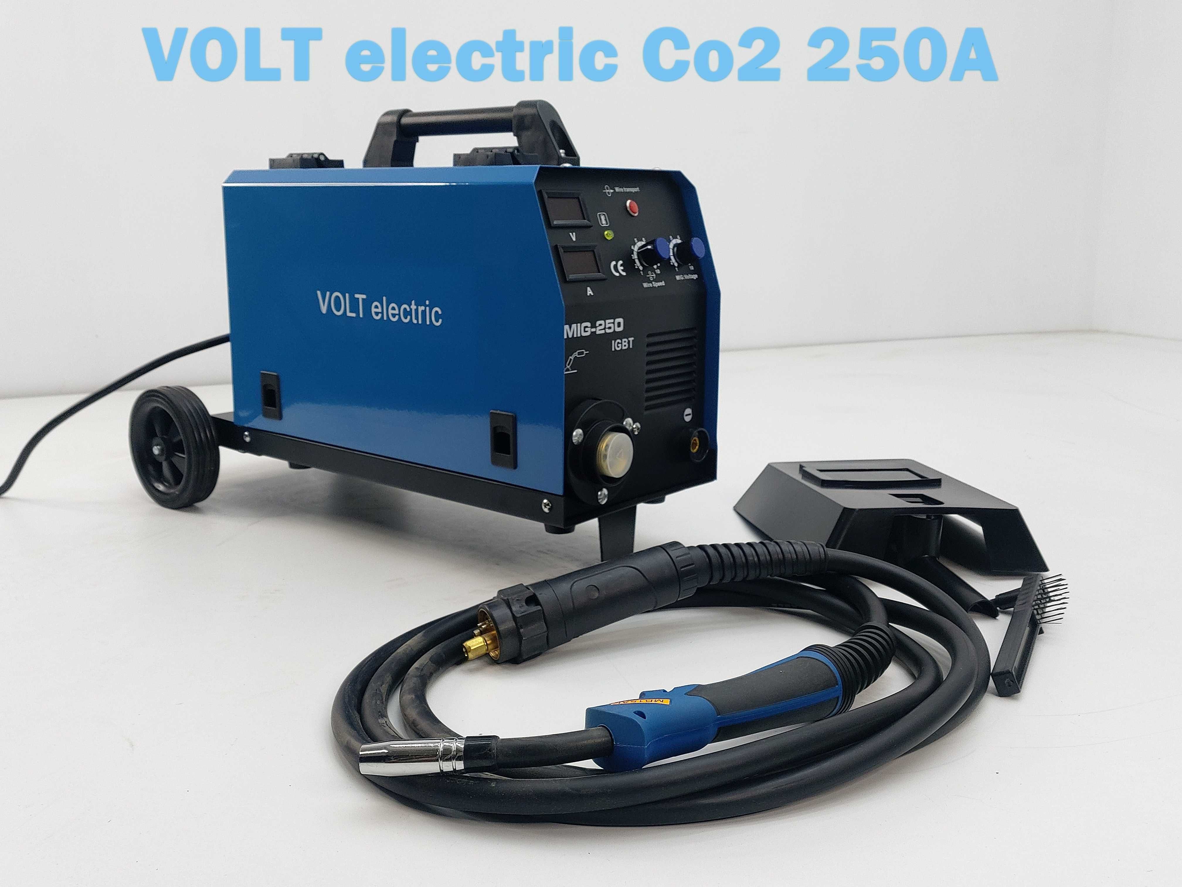 Инверторен телоподаващ апарат VOLT ELECTRIC MIG 250A