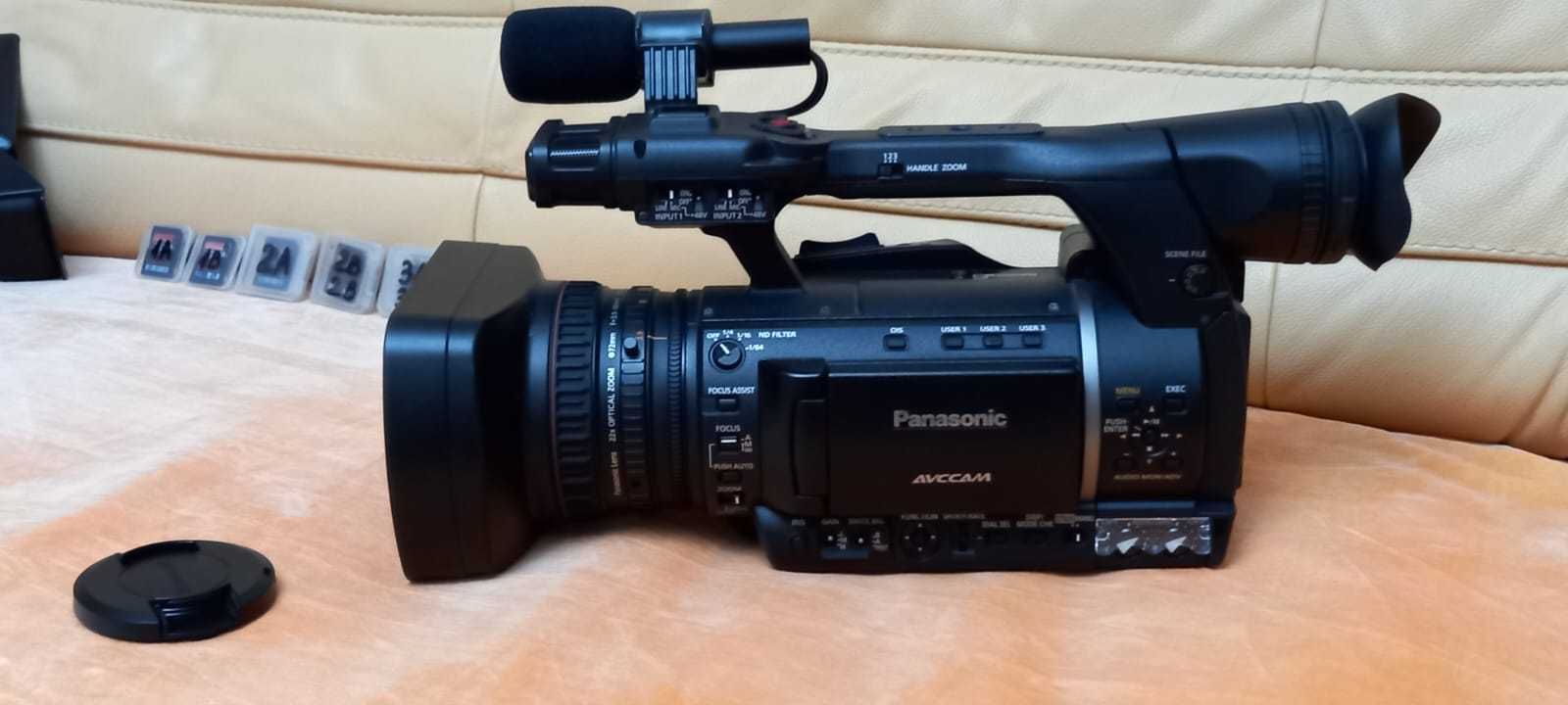 Vand Vând Camera Video Panasonic  AG-AC 160 AEN, made în Japan.