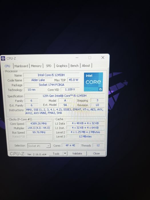 ASUS TUF Dash F15 – i5-12450H / RTX 3050 / 24GB RAM / 1.4TB SSD