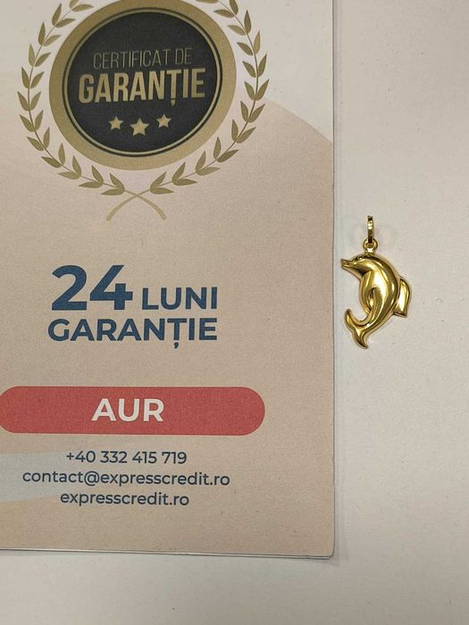 Pandantiv aur 18k 1,31g (b.44377.3 AG24) - Garantie 2 ani!
