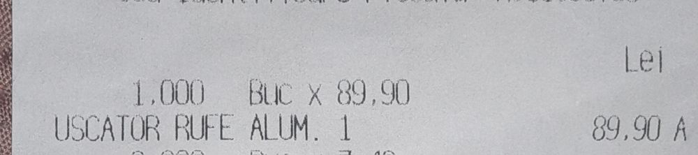 Uscator de rufe extensibil, aluminiu