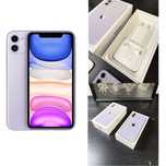 Пълен пакет iPhone 11 purple - 64GB + слушалки и зарядно айфон
