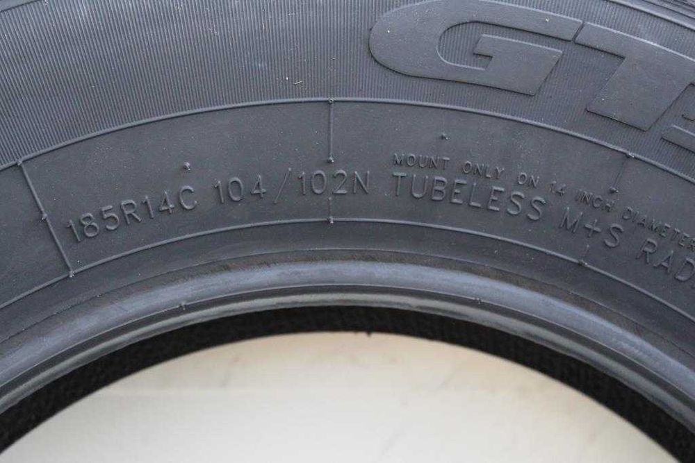Anvelope vara noi 185R14C (185/80 R14C) GT-Radial, pentru remorci, M+S