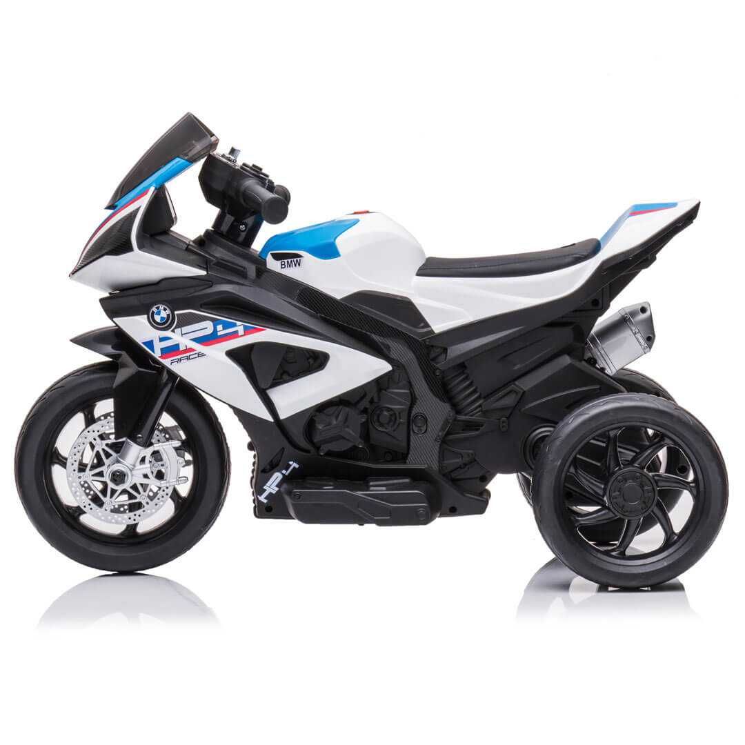 Motocicleta electrica copii cu 3 roti BMW H4 cu Mp3 Player #Albastru