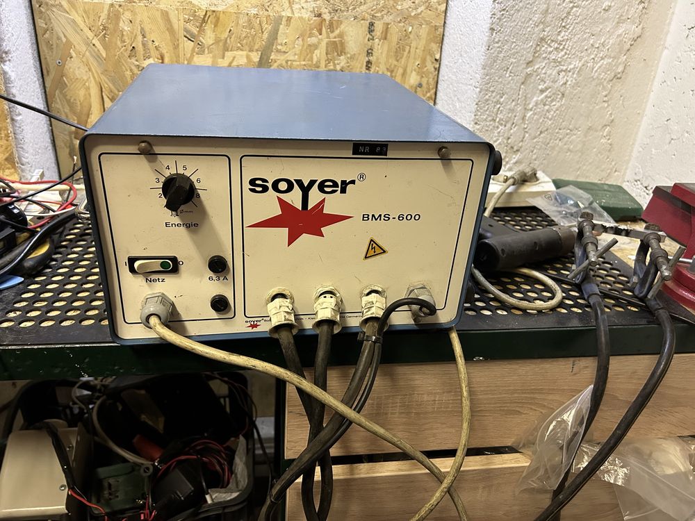 Aparat de sudură bolțuri, Stud welder SOYER BMS-600