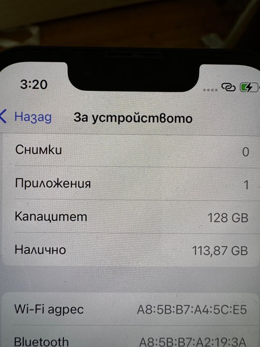 İphone 13 mini черен