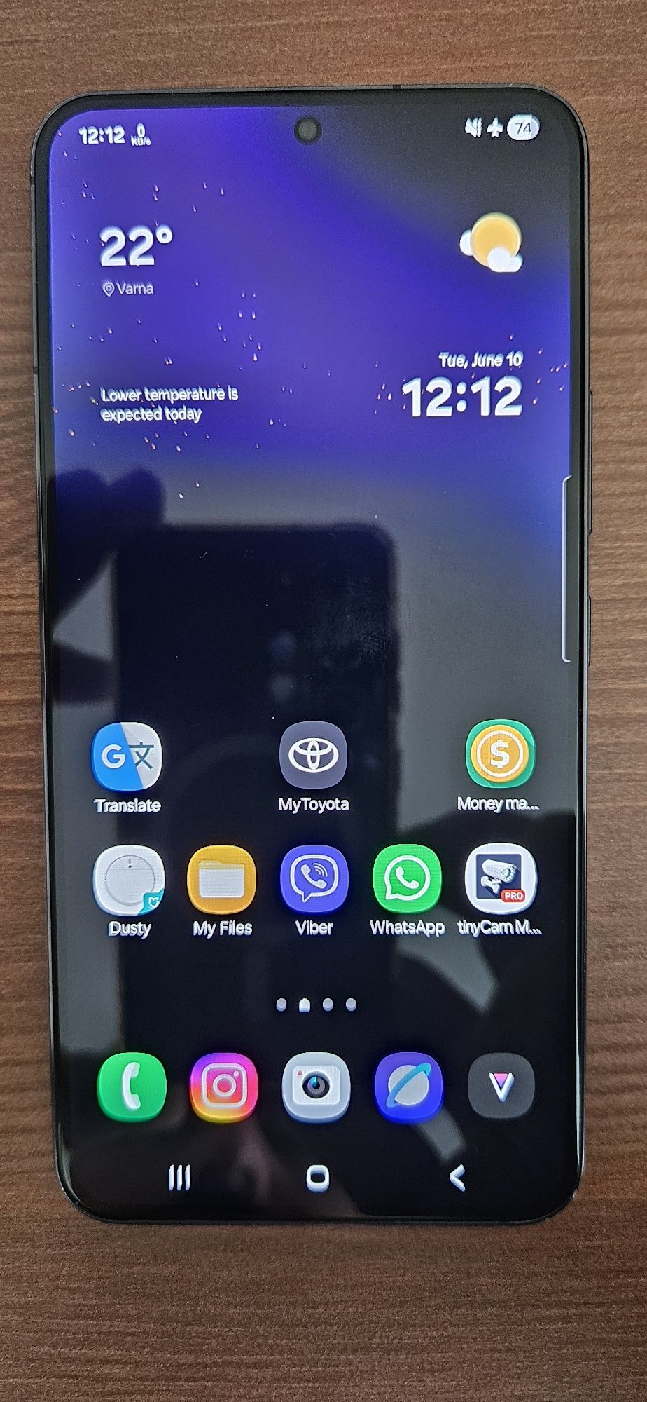 Galaxy S22 S901B/DS 256GB черен