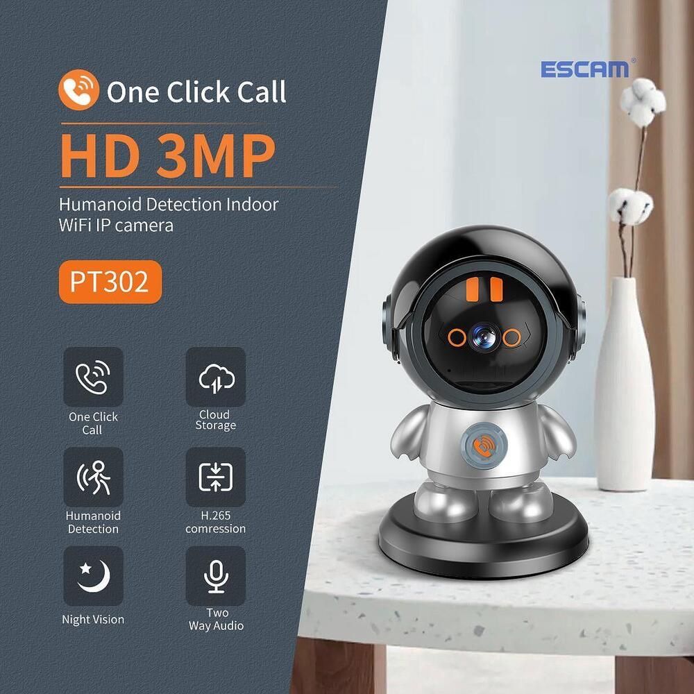 Камера робот Robi WiFi 3MP HD
