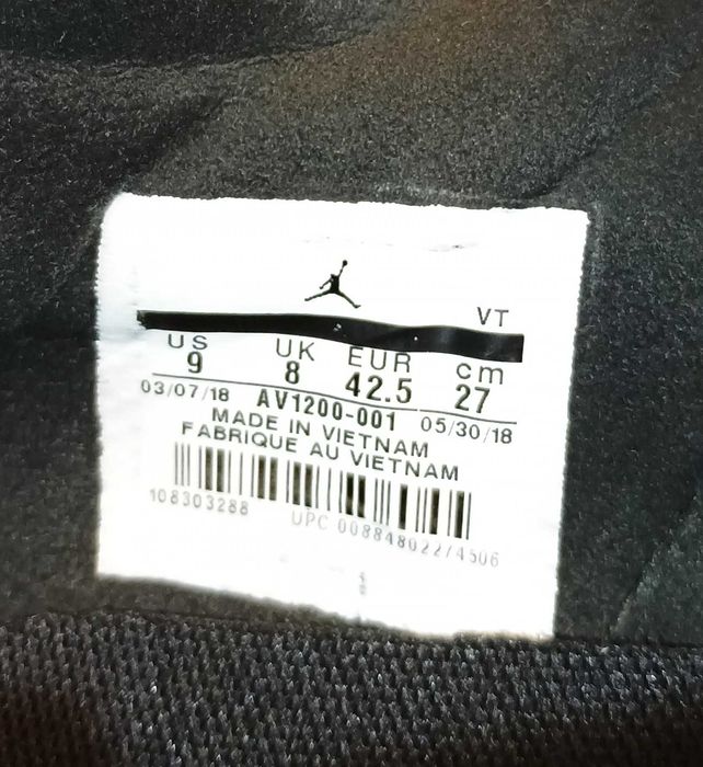 Jordan 88 Racer Black Anthracite