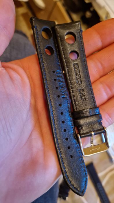 Curea piele Seiko, 20mm