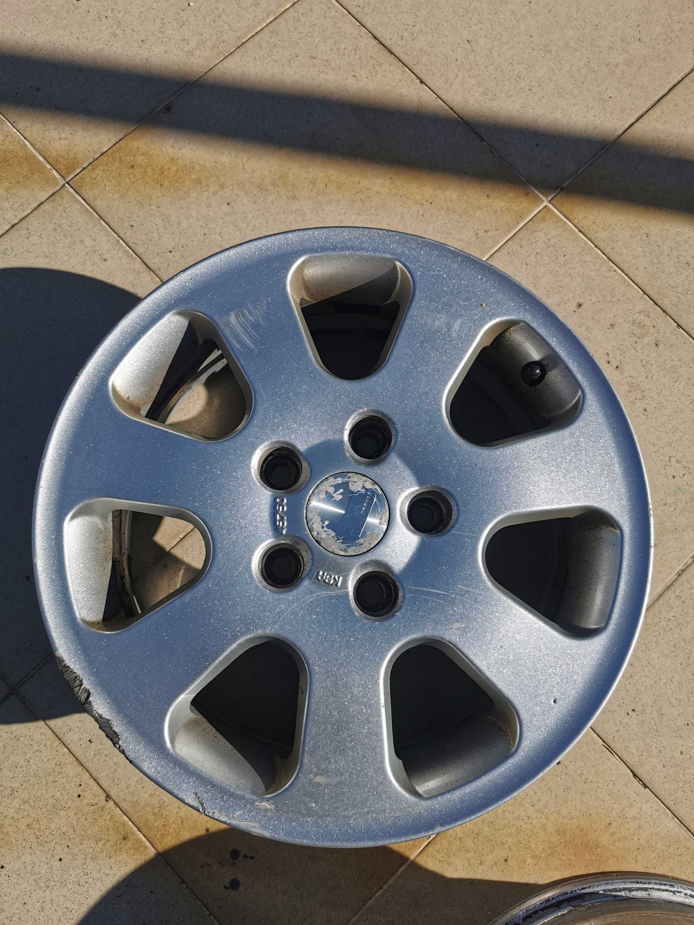 4 броя много здрави алуминиеви джанти за Шкода, VW и Ауди! Отвор 52мм