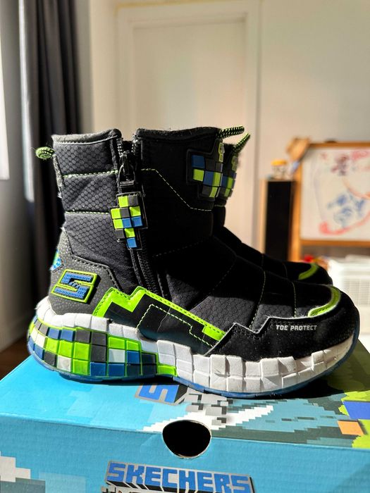 Ghete iarna Skechers Mega-Craft impermeabile marimea 30