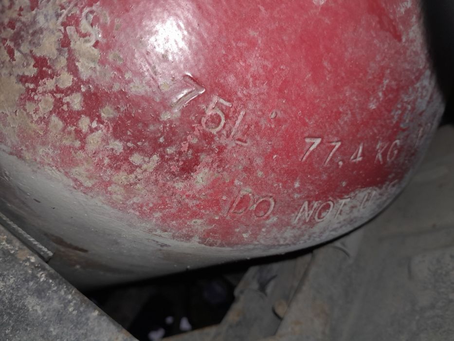 Metan gazbalon 75 tali