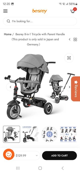 Tricicleta 7in1 Besrey