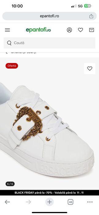 Adidasi versace noi nepurtati