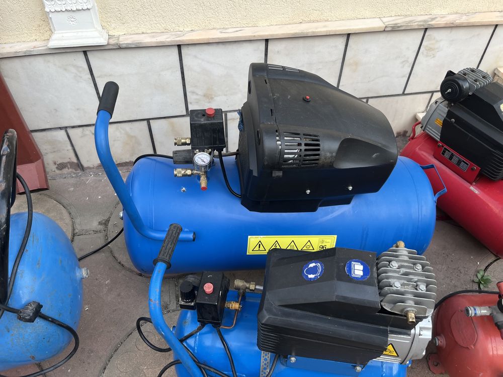 Vând compresoare 100l, 90l, 25l