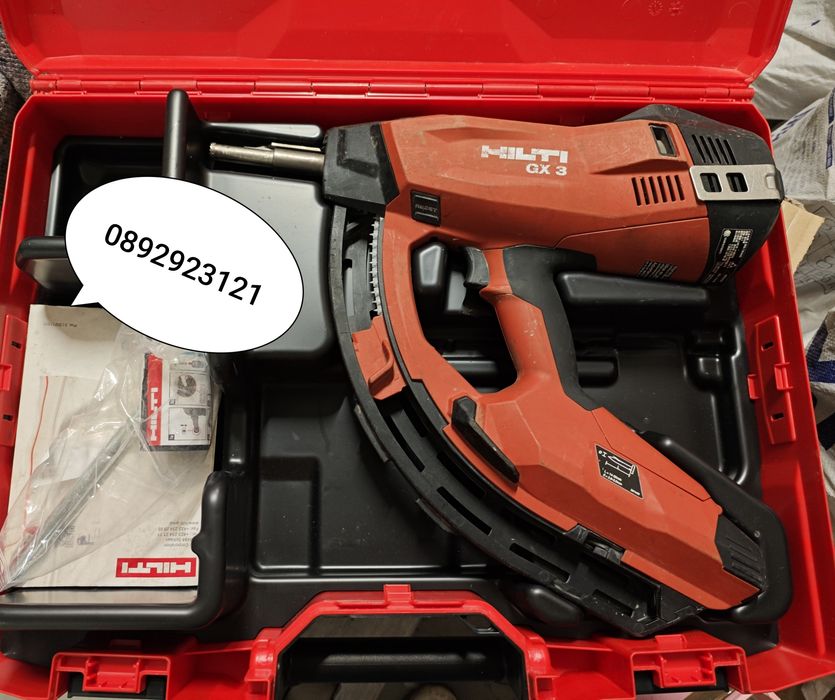 Hilti GX 3 пистолет пушка такер хилти директен монтаж в бетон на пирон