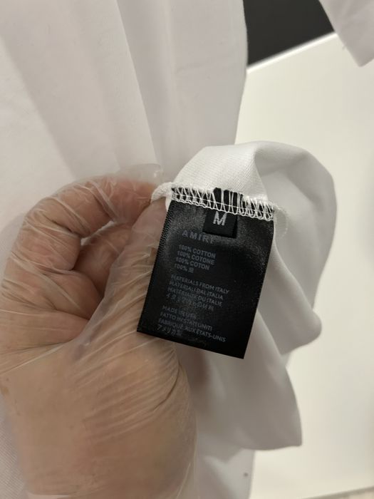Tricou Amiri Alb Diferite Marimi