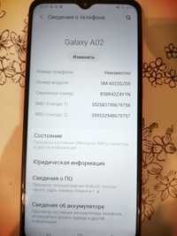 Телефон Samsung galaxy A02