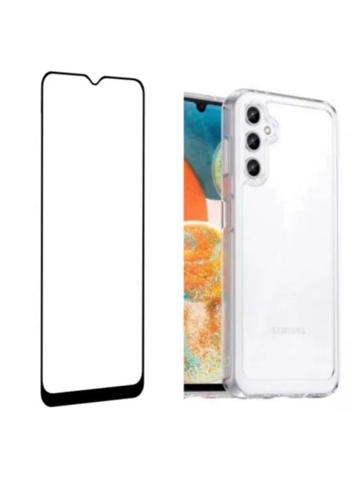 Samsung A21S/A22/A23/A24/A25/A26 Husa Silicon Premium +Folie Sticla 9D