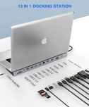 NOU Docking station hub USB Totu TT-DC005 13in1 Apple Windows Macbook