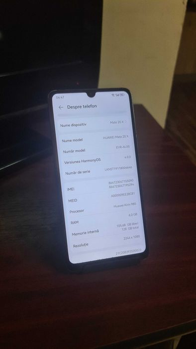 Vand telefon dual sim Huawei Mate 20 X