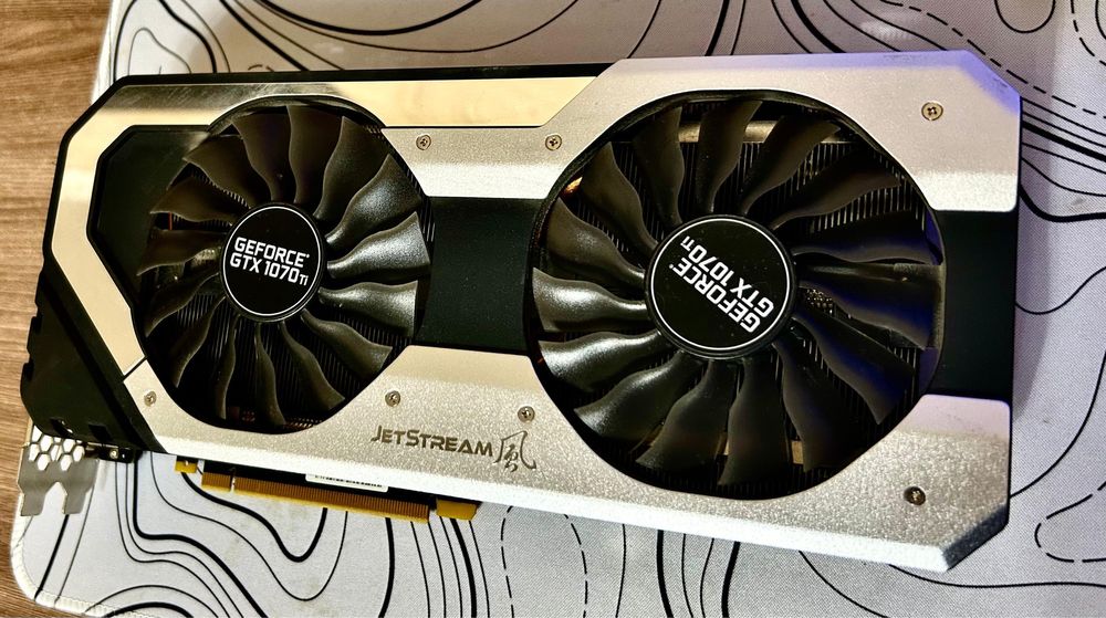 Видеокарта GTX 1070 TI 8 gb от JetStream