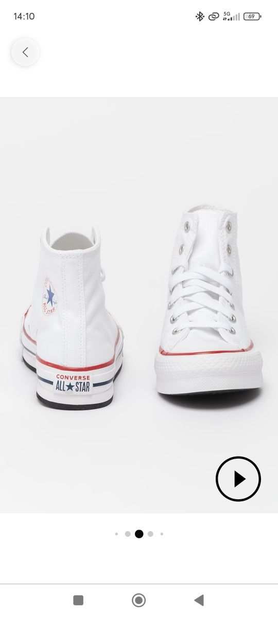 Converse Chuck Taylor All Star, 36/37 номер