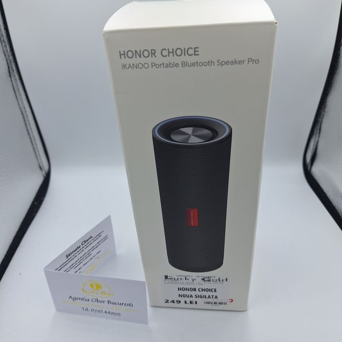 Boxa honor choice sigilata factura garanție #48154