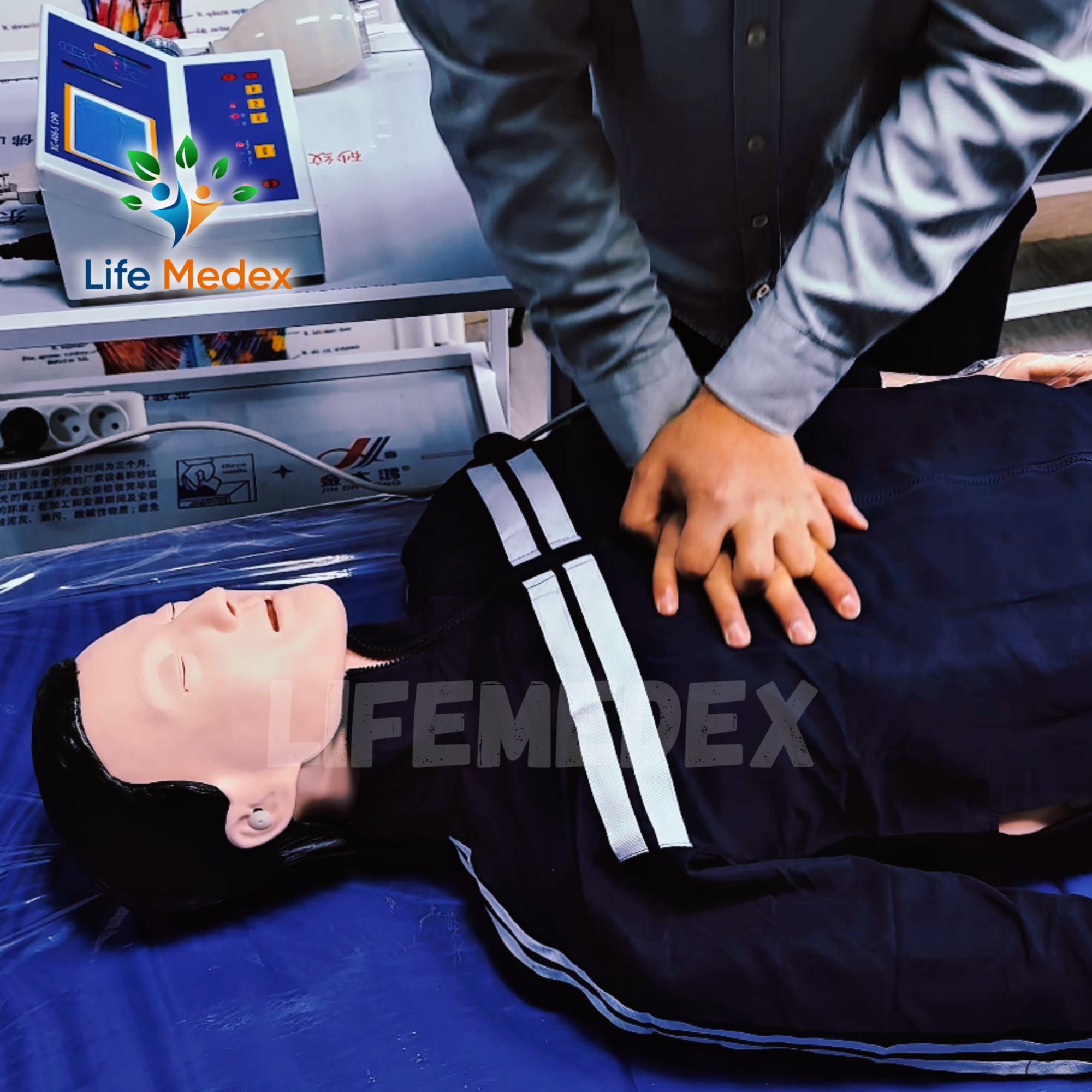 Манекен CPR Модель для оказания первой помощи, birinchi yordam modeli