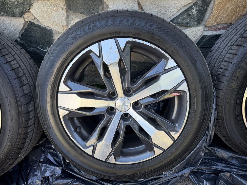 Оригинални джанти 18" PEUGEOT 3008 CITROEN гуми 225 55 18