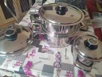 Set vase inoxidabile Zepter