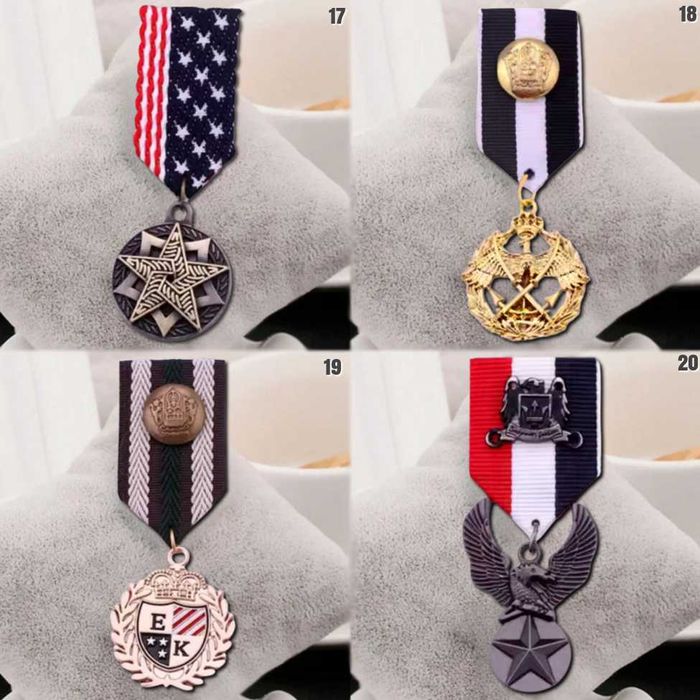 Medalie decoratie militara WW1 UK British Army USA Army Retro Style