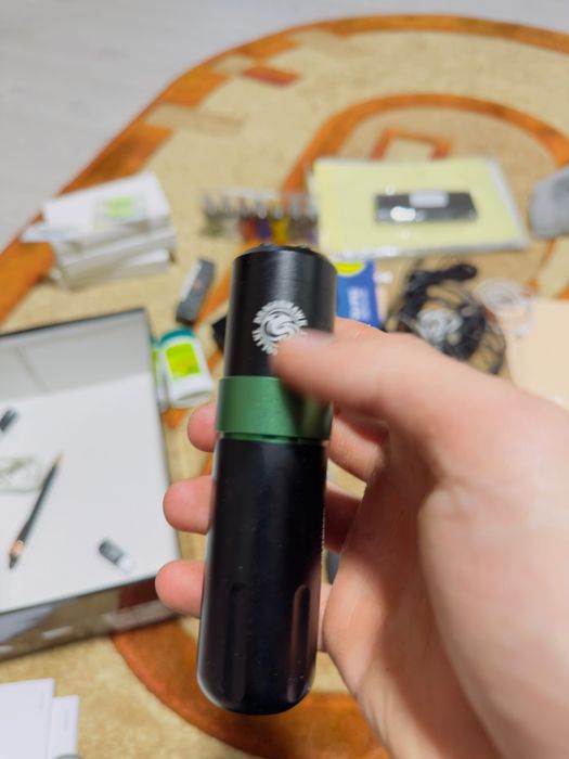 Kit complet pentru tatuaj 2 masini imprimanta termica