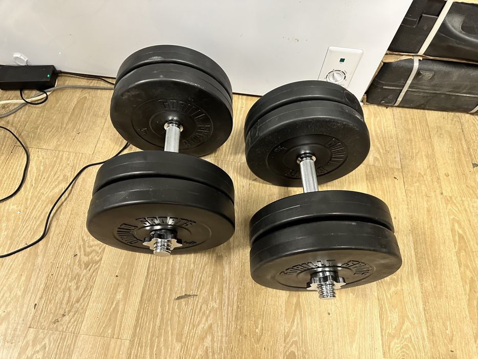 Gantere reglabile noi set 46 kg, 23 kg+23 kg=46 kg Germany