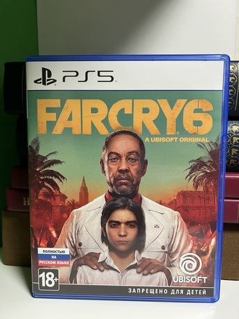 Новый диск Far Cry 6 на PS5