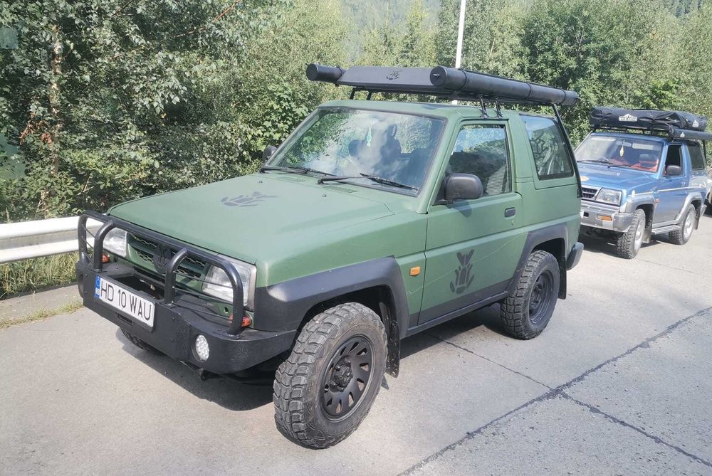 Daihatsu Feroza 4x4 echipat offroad overlanding vanatoare