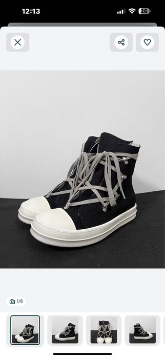 Rick Owens Hexagram Ramones 38-46