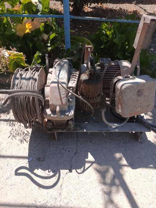 Лебедка 500кг. Груз