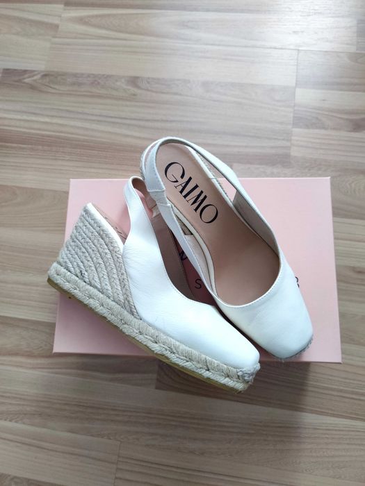 Espadrile piele Ivoire