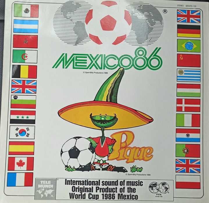 Чисто нова, оригинална плоча Мексико 86
